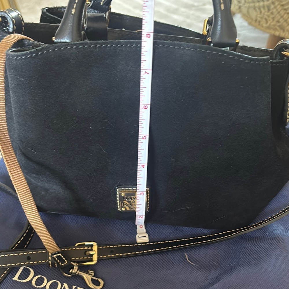 Dooney & Bourke Black Satchel with Structured Design - Picture 14 of 14